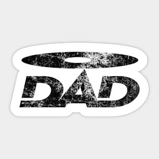 DVDAD (heavily distressed) Sticker